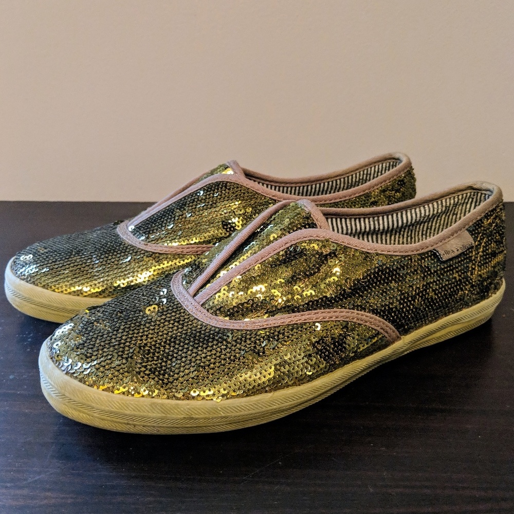 Keds x Alice + Olivia sequim slip ons size 5